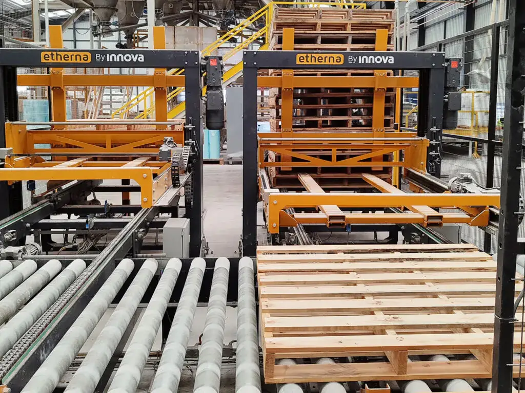 Linea Embalaje quimico Dispensador Palets Automatico Big Bag Younexa Innova Group Packaging Solutions 1024x768 1