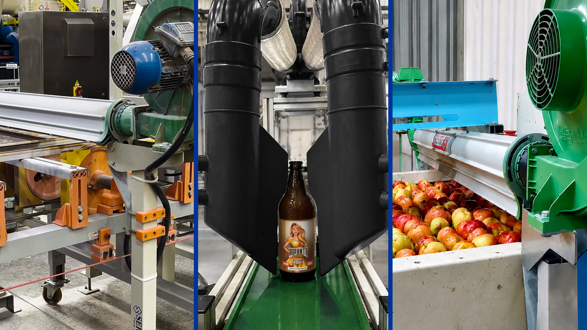 Soluções FM Partec aplicadas em diferentes processos industriais
